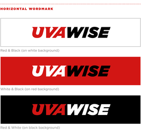 UVA Wise Athletic Horizontal Wordmark